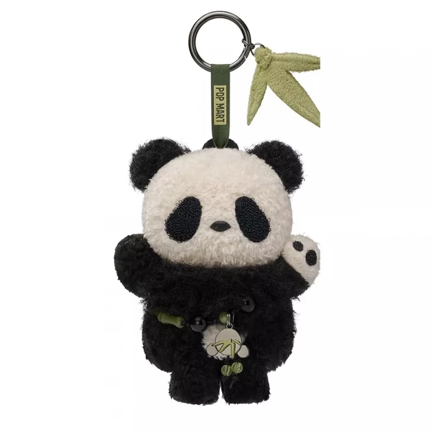 Мягкая игрушка-брелок-сюрприз Pop Mart Lazy Panda SKULLPANDA - Фото 2 Мягкая игрушка-брелок-сюрприз Pop Mart Lazy Panda SKULLPANDA - изображение 2