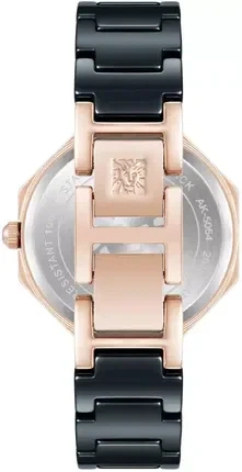 Годинник жіночий Anne Klein AK/5064GNBK - зображення 6