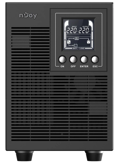 Джерело безперебійного живлення nJoy UPS 2000VA Echo Рго 2000 (UPOL-OL200EP-CG01В) - Фото 2 Джерело безперебійного живлення nJoy UPS 2000VA Echo Рго 2000 (UPOL-OL200EP-CG01В) - изображение 2