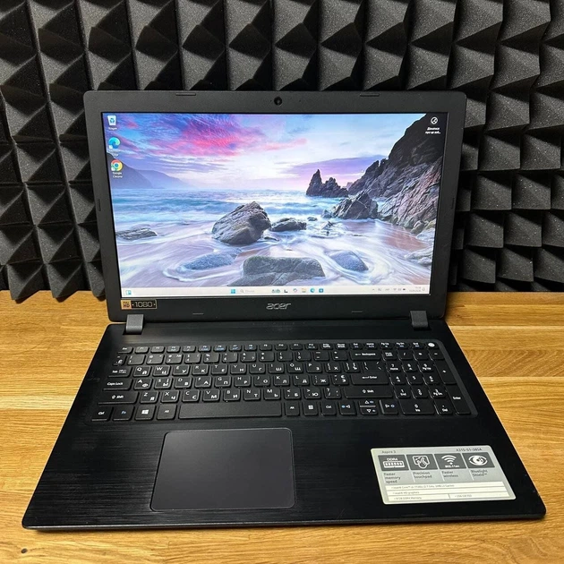Ноутбук Б-класс Acer Aspire 3 A315-51 / 15.6" (1920x1080) TN / Intel Core i3-7130U (2 (4) ядра по 2.7 GHz) / 12 GB DDR4 / 128 GB SSD / Intel HD Graphics 620 / WebCam б/у - изображение 2