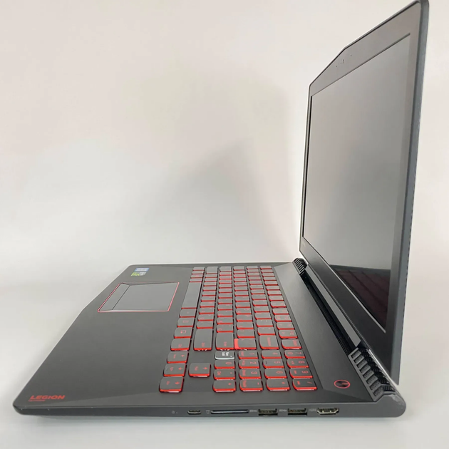 Игровой ноутбук Б-класс Lenovo Legion Y720-15IKBN / 15.6" (1920x1080) IPS / Intel Core i7-7700HQ (4 (8) ядра по 2.8 - 3.8 GHz) / 16 GB DDR4 / 128 GB SSD + 1000 GB HDD / nVidia Geforce GTX 1050 Ti, 4 GB GDDR5, 128-bit б/у + Подарок Беспроводная мышь / USB - изображение 5
