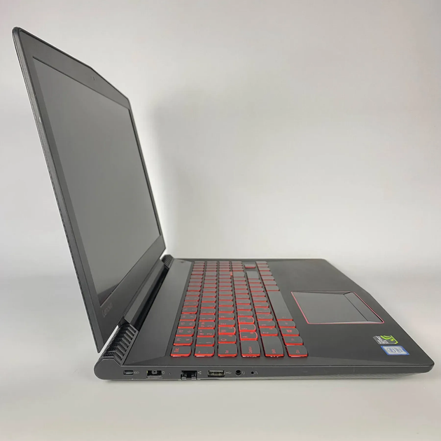 Игровой ноутбук Б-класс Lenovo Legion Y720-15IKBN / 15.6" (1920x1080) IPS / Intel Core i7-7700HQ (4 (8) ядра по 2.8 - 3.8 GHz) / 16 GB DDR4 / 128 GB SSD + 1000 GB HDD / nVidia Geforce GTX 1050 Ti, 4 GB GDDR5, 128-bit / WebCam / USB Type-C б/у + Подарок - Фото 4 Игровой ноутбук Б-класс Lenovo Legion Y720-15IKBN / 15.6" (1920x1080) IPS / Intel Core i7-7700HQ (4 (8) ядра по 2.8 - 3.8 GHz) / 16 GB DDR4 / 128 GB SSD + 1000 GB HDD / nVidia Geforce GTX 1050 Ti, 4 GB GDDR5, 128-bit / WebCam / USB Type-C б/у + Подарок - изображение 4