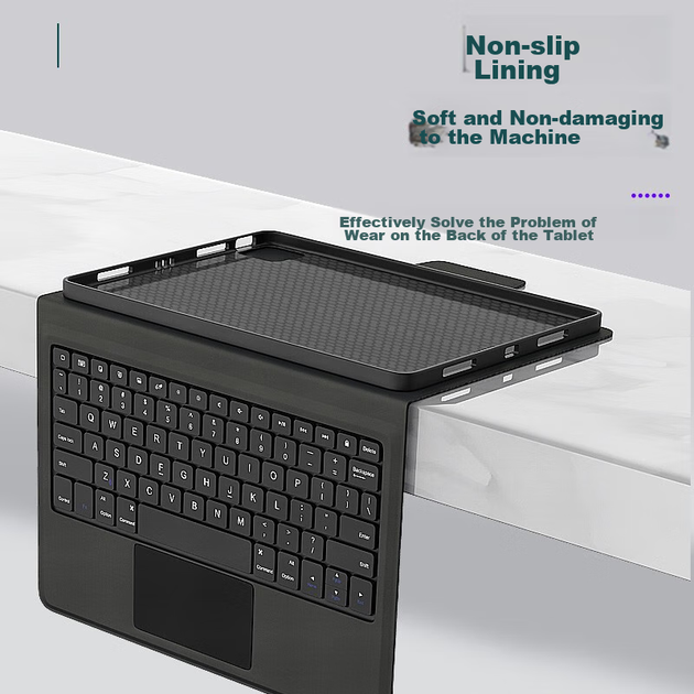 Клавіатура Magic Keyboard сумісна з Apple iPad 2022/2025 10.9/11 дюйма Bluetooth з тачпадом - зображення 8