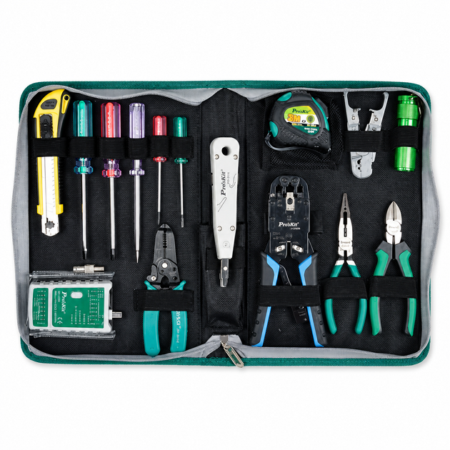 Набор инструментов Pro'sKit PK-4013 16 предметов для электромонтажных работ - изображение 3