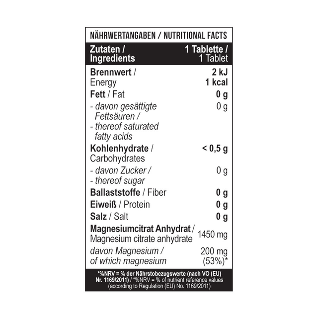 Магній цитрат MST Magnesium Citrate 200 мг 90 таблеток, цитрат магнію - зображення 4