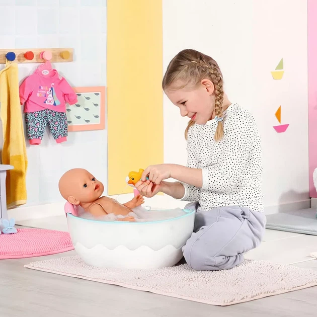 Автоматична ванночка для ляльки Baby Born Легке купання (835784) - Фото 7 Автоматична ванночка для ляльки Baby Born Легке купання (835784) - зображення 7