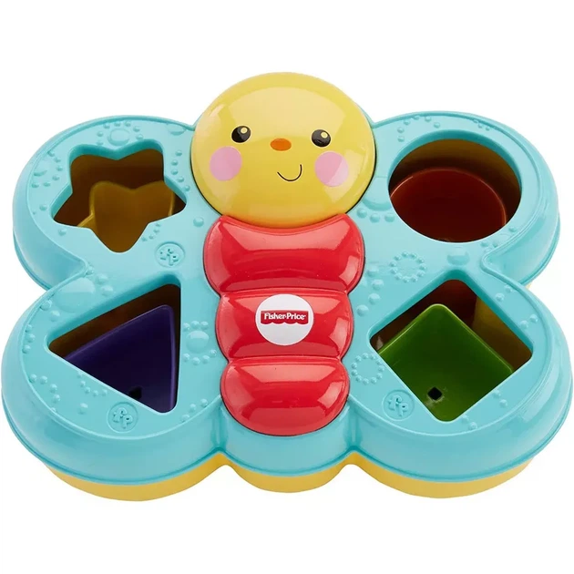 Сортер Fisher Price Бабочка (CDC22) - Фото 3 Сортер Fisher Price Бабочка (CDC22) - изображение 3