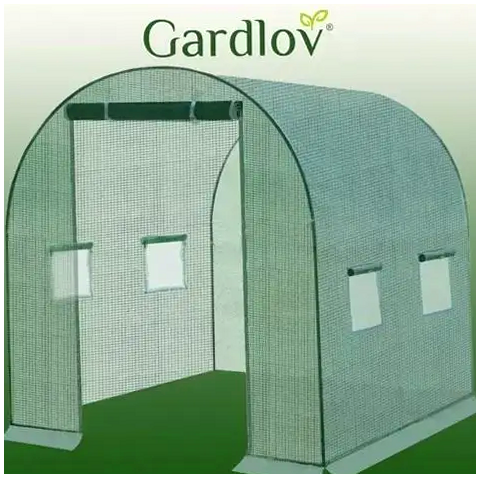 Запасна плівка для теплиці 2x2x2м для садівництва Gardlov зелена - зображення 3