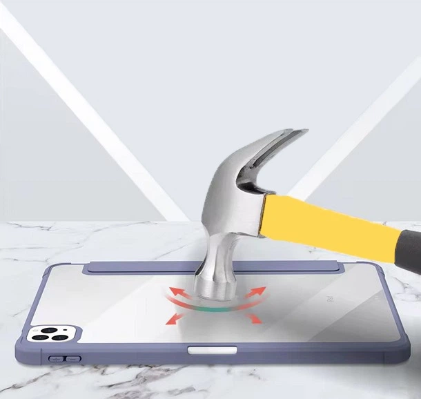 Чохол для планшета Apple iPad Pro 11" M5 2025 BeCover Soft Edge TPU з кріпленням для стилуса Apple Pencil Purple (BC_716001) - зображення 6