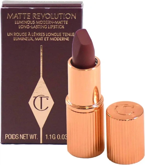 Помада Charlotte Tilbury Matte Revolution в оттенке Pillow Talk 1.1g - Фото 2 Помада Charlotte Tilbury Matte Revolution в оттенке Pillow Talk 1.1g - изображение 2
