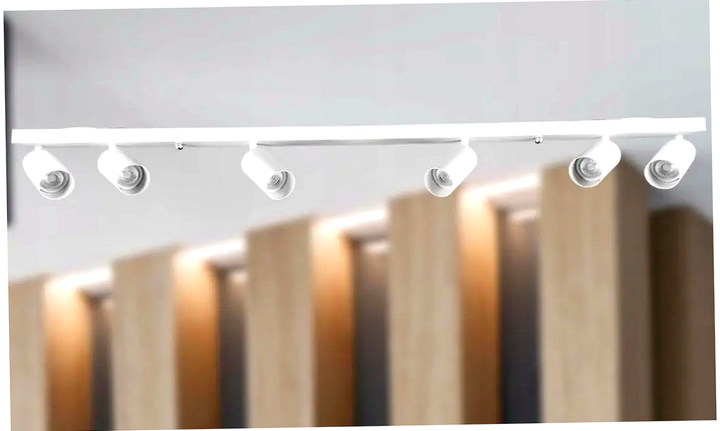 Потолочный светильник 6xGU10 12 Вт для дома белый Smart LED HM-0288 - изображение 2