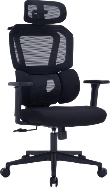 Кресло компьютерное офисное эргономичное OfficePro Unity OC510B Black - изображение 5