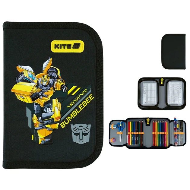 Пенал з наповненням Transformers Kite TF26-622H Різнокольоровий shop (4063276271211) - Фото 1 Пенал з наповненням Transformers Kite TF26-622H Різнокольоровий shop (4063276271211) - изображение 1