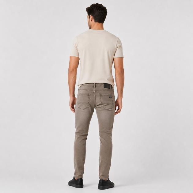Джинси CDEVOIR чоловічі звужені slim fit,31, Мокко - Фото 2 Джинси CDEVOIR чоловічі звужені slim fit,31, Мокко - зображення 2