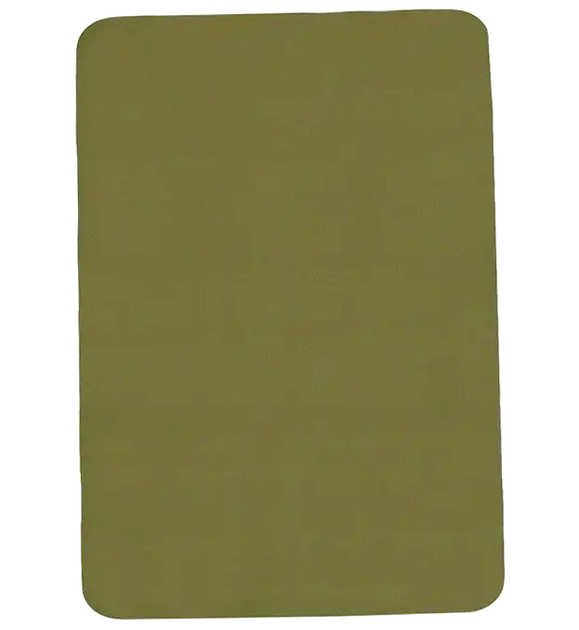 Одеяло флисовое 200х150см плотность 350 г/м2 для кемпинга зелёное Mil-Tec HM-0085 - изображение 7