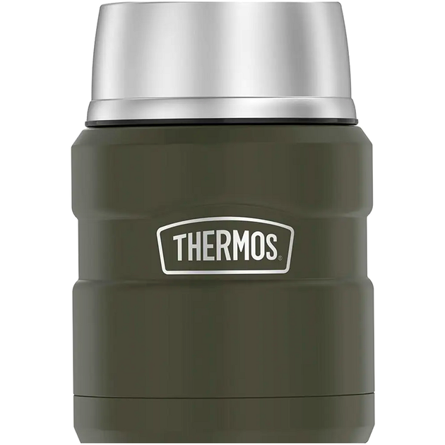 Термос для еды 0.47 литра нержавеющая сталь для пикника с ложкой Thermos - изображение 2