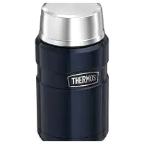 Термос для їжі 0.71 літра неіржавка сталь для дому 1 шт Thermos синій - зображення 3