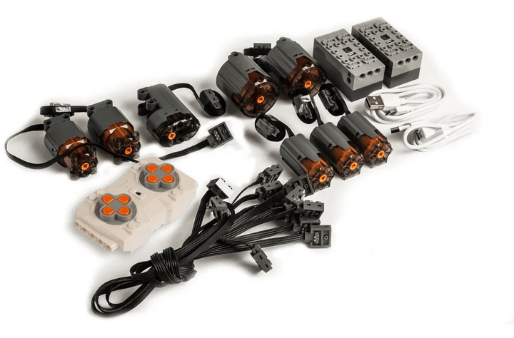 Конструктор Фура с прицепом Mould King 13139 на радиоуправлении 4166 деталей грузовик белый - изображение 7