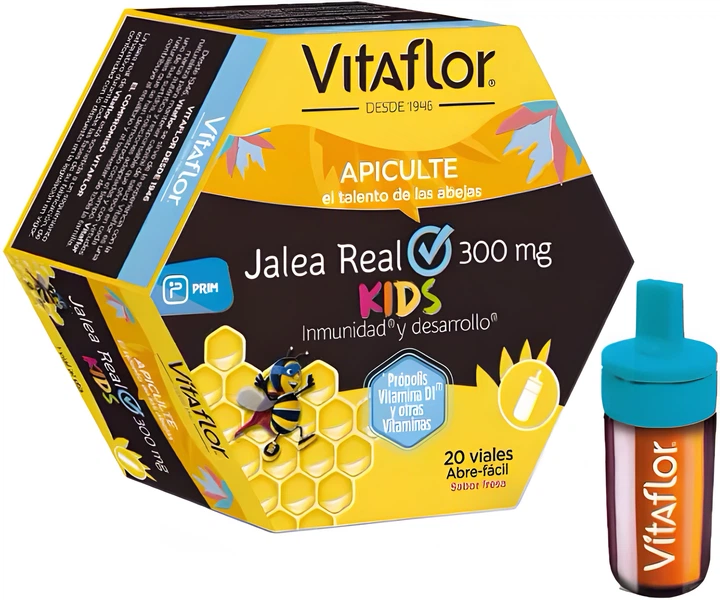 Suplement diety Vitaflor Junior Royal Jelly 20 fiolek (3665045000209) - Zdjęcie 1 Suplement diety Vitaflor Junior Royal Jelly 20 fiolek (3665045000209) - obraz 1
