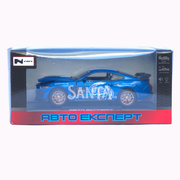 Машинка металлическая Ford Mustang Shelby GT500 "AutoExpert" Форд Мустанг шелби GT500 синий 16*6*6 см (LF - 03608) - Фото 10 Машинка металлическая Ford Mustang Shelby GT500 "AutoExpert" Форд Мустанг шелби GT500 синий 16*6*6 см (LF - 03608) - изображение 10