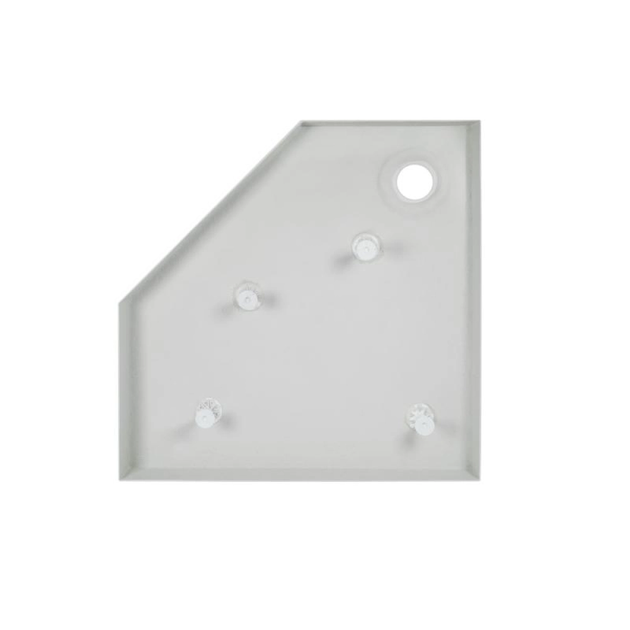 Душова кабіна Qtap Scorpio 212x90x90 скло 6 мм, з піддоном Diamond 309912 (SCOBLA10995AC6SET) - зображення 4