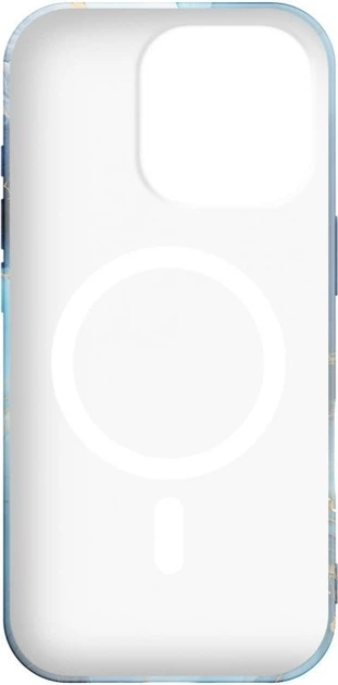 Etui na smartfon Evelatus Slim Shell with Magsafe Customized Print Design do Apple iPhone 16 Pro Max Dark Blue (EVEA16PMSASEEE) - obraz 4