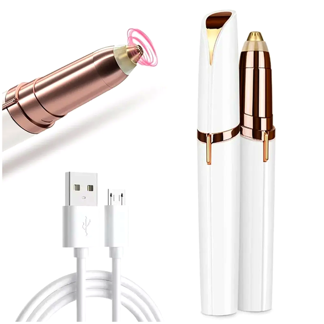 Эпилятор для лица аккумуляторный USB портативный белый Flawless LS-228 - Фото 1 Эпилятор для лица аккумуляторный USB портативный белый Flawless LS-228 - изображение 1