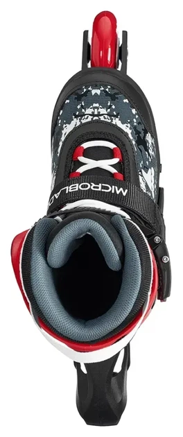 Rollerblade роликові ковзани Microblade SL black-red (36.5-40) - изображение 6