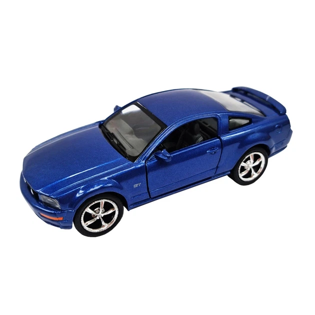 Інерційна машинка FORD MUSTANG GT 2006 Kinsmart КТ5091, 1:42 Синій - Фото 1 Інерційна машинка FORD MUSTANG GT 2006 Kinsmart КТ5091, 1:42 Синій - зображення 1