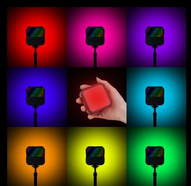 Студийная LED лампа WL-R1, 23000-7000K, освещение для съемки, RGB подсветка - Фото 6 Студийная LED лампа WL-R1, 23000-7000K, освещение для съемки, RGB подсветка - изображение 6