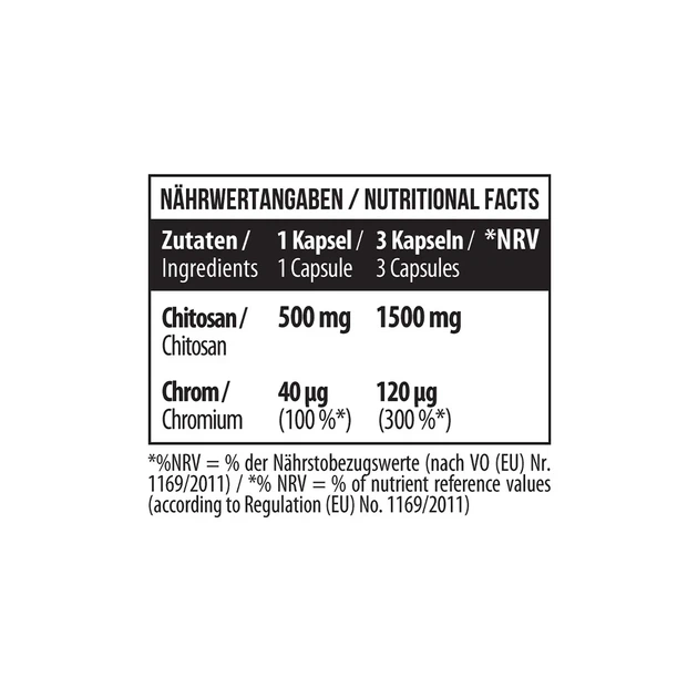 Хитозан с хромом Chitosan With Chrom 500 мг MST, 120 капсул - изображение 4