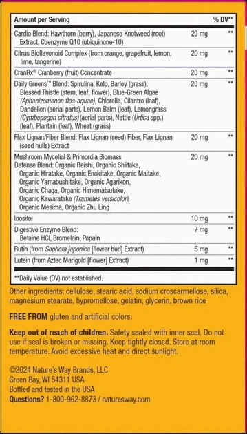 Мультивитамины для женщин 50+ Alive! Women's 50+ Multi-Vitamin Nature's Way 60 таблеток - Фото 4 Мультивитамины для женщин 50+ Alive! Women's 50+ Multi-Vitamin Nature's Way 60 таблеток - изображение 4