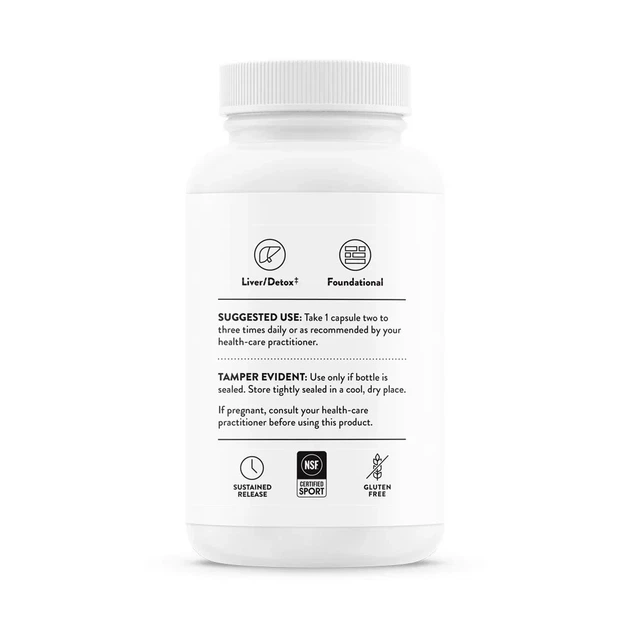 Глутатион Thorne Research (Glutathione-SR) 60 капсул - Фото 2 Глутатион Thorne Research (Glutathione-SR) 60 капсул - изображение 2