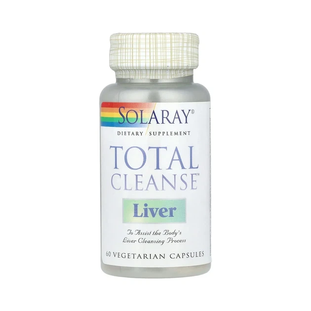 Добавка для поддержки печени Total Cleanse Liver Solaray, 60 капсул - Фото 1 Добавка для поддержки печени Total Cleanse Liver Solaray, 60 капсул - изображение 1