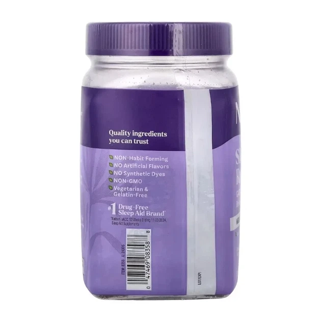 Здоровий сон та відновлення, без мелатоніну, смак вишні, Sleep & Restore, Natrol, 60 жувальних цукерок - зображення 3