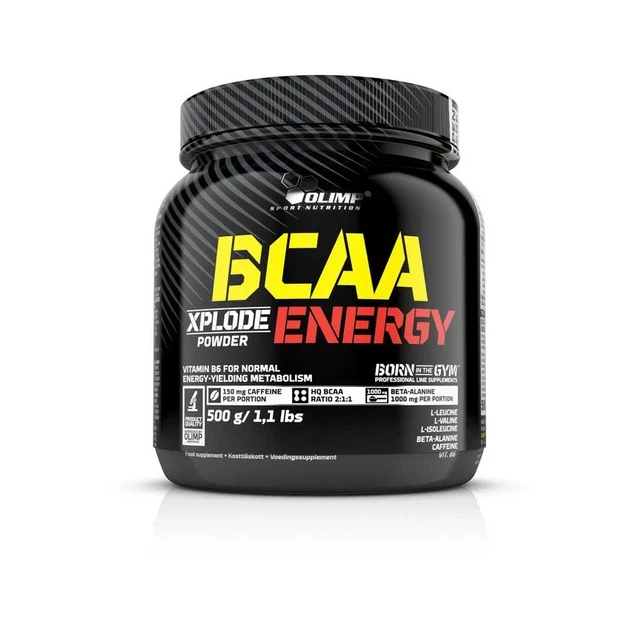 BCAA з енергетичним комплексом BCAA Xplode Energy Olimp Nutrition, фруктовий пунш, 500 г - Фото 1 BCAA з енергетичним комплексом BCAA Xplode Energy Olimp Nutrition, фруктовий пунш, 500 г - зображення 1