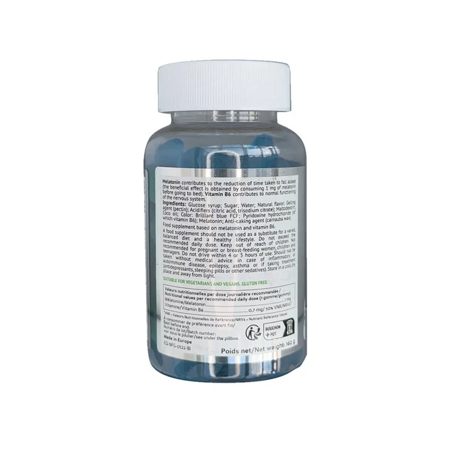 Харчова добавка для сну Noctrim Sommeil Biocyte 60 жувальних цукерок - зображення 4