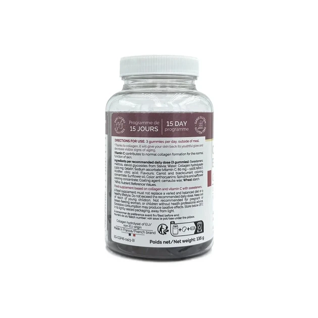 Колаген гідролізат Collagen Express Gummies Biocyte 45 жувальних цукерок - зображення 4