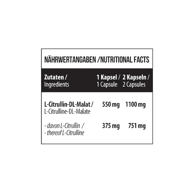 L-цитрулін L-Citrulline 1100 MST 120 капсул - зображення 4