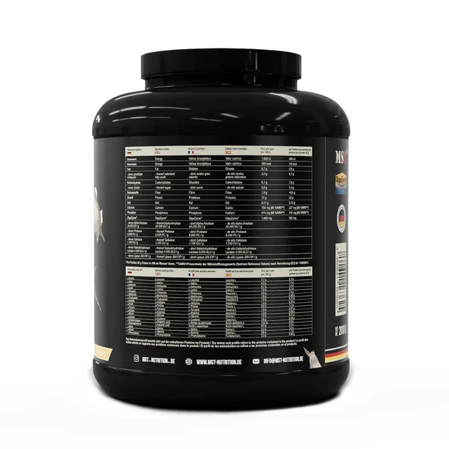 Концентрат сироваткового протеїну Best Whey Protein + Enzyme MST ванільне морозиво 2.01 кг - зображення 2
