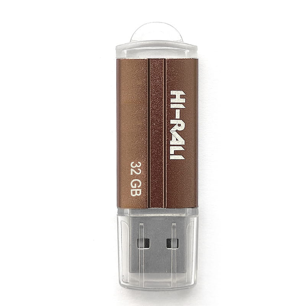 USB-накопитель флешка на 32Gb Hi-Rali Corsair series Bronze - Фото 1 USB-накопитель флешка на 32Gb Hi-Rali Corsair series Bronze - изображение 1
