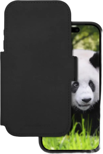 Etui z klapką Dbramante Lynge MagSafe do Apple iPhone 17 Pro Black (LM63GTBL6625) - Zdjęcie 1 Etui z klapką Dbramante Lynge MagSafe do Apple iPhone 17 Pro Black (LM63GTBL6625) - obraz 1