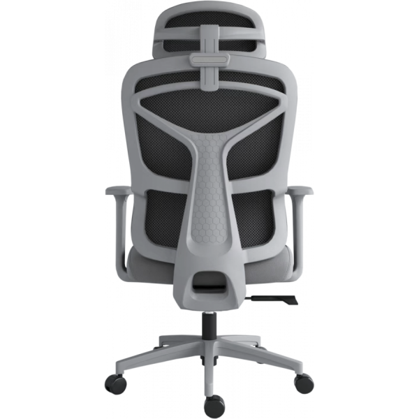 Офисное эргономичное кресло GT Racer B-333 Gray - изображение 3
