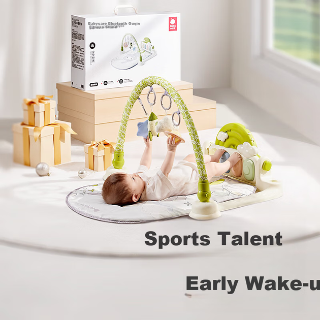 Ігровий килимок Babycare з піаніно для ніжок, для новонароджених, Bluetooth - Фото 6 Ігровий килимок Babycare з піаніно для ніжок, для новонароджених, Bluetooth - зображення 6