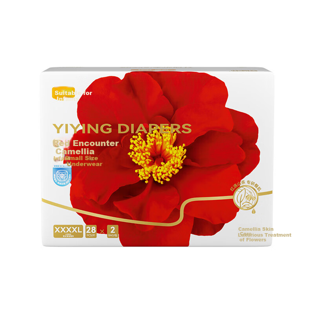 Подгузники-трусики Yiying Red Flower XXXXL 56 шт мягкие дышащие - Фото 8 Подгузники-трусики Yiying Red Flower XXXXL 56 шт мягкие дышащие - изображение 8
