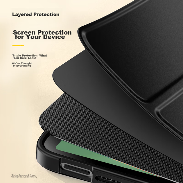 Чехол CangHua для Honor MagicPad2 12.3" кожаный ударопрочный - изображение 10