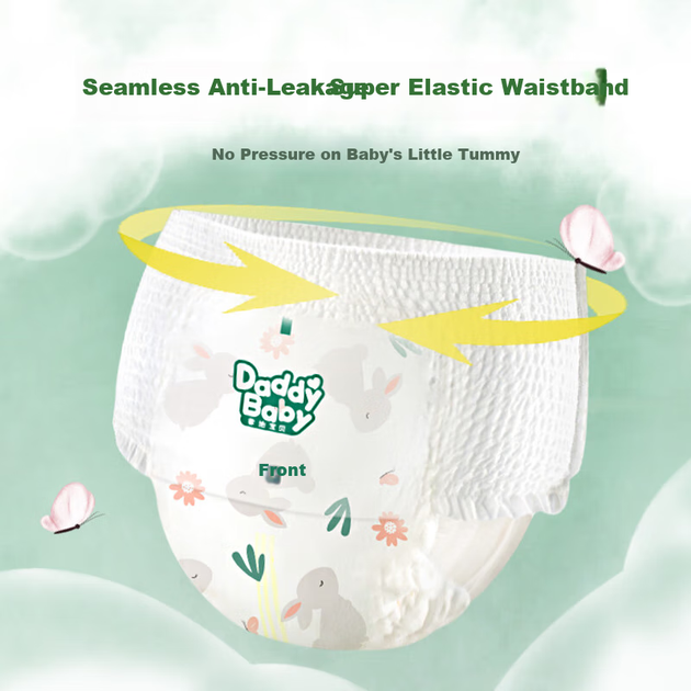Подгузники-трусики DADDY BABY Cloud Cotton Soft размер XXL, 60 шт, от 15 кг, ультравпитывающие - изображение 7