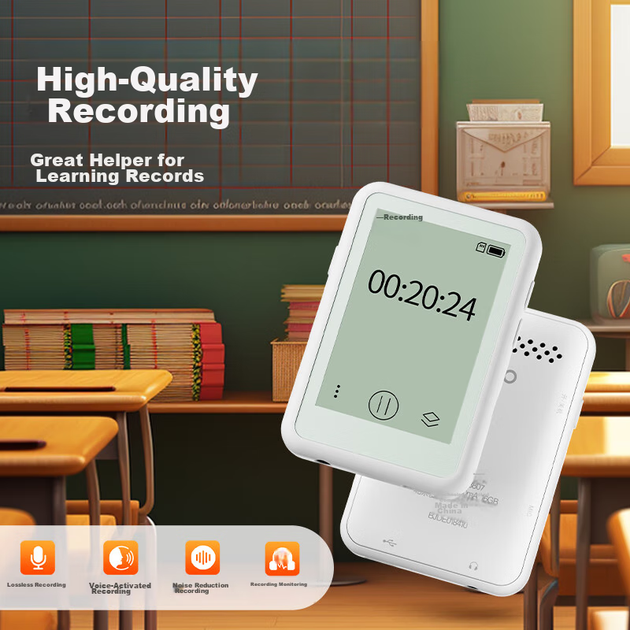 Плеер Aigo 807 MP3/MP4 E-Ink Bluetooth 5.4, 64 ГБ, белый - изображение 6
