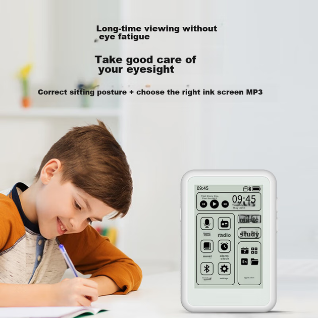 Плеер Aigo 807 MP3/MP4 E-Ink Bluetooth 5.4, 64 ГБ, белый - изображение 8