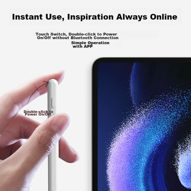 Стилус ємнісний Smorss для Xiaomi Pad 8/8 Pro/7 S Pro/Ultra сенсорне перо - Фото 6 Стилус ємнісний Smorss для Xiaomi Pad 8/8 Pro/7 S Pro/Ultra сенсорне перо - зображення 6